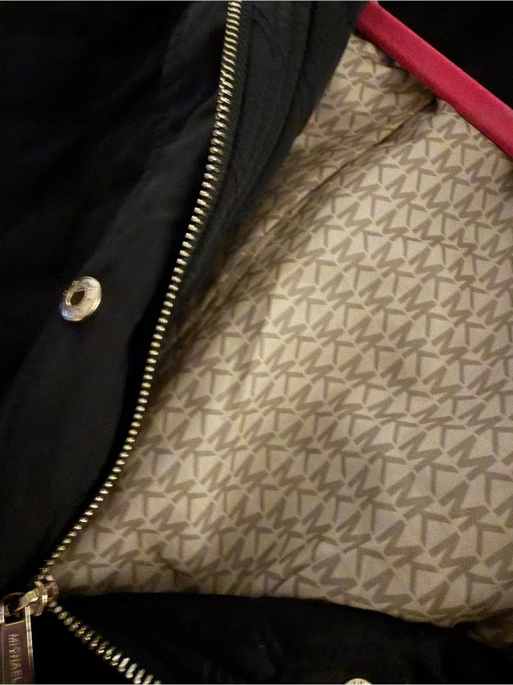 Michael Kors Black Jacket with Gold Size 1X - Picture 6 of 8